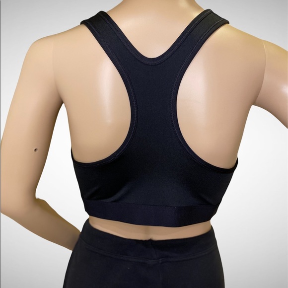 Nike Black Medium Impact Racerback Sports Bra Size Medium??  VGC - Picture 3 of 3